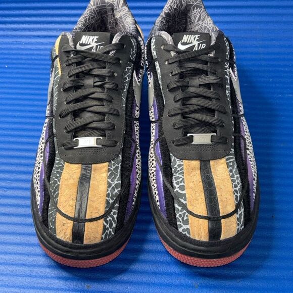 Size 13- Men’s Nike Air Force 1 Low NOLA Gumbo League Sneakers RARE 573974-003 - Picture 4 of 8
